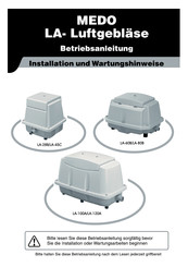 MEDO LA-100 Betriebsanleitung