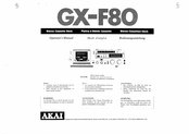 Akai GX-F80 Bedienungsanleitung