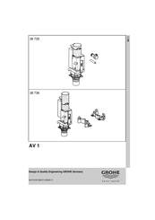 Grohe Rapid SL Bedienungsanleitung