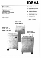 IDEAL 2360 Betriebsanleitung