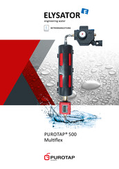 Elysator PUROTAP 500 Multiflex Betriebsanleitung