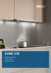 Wesco EVME 218 Bedienungsanleitung