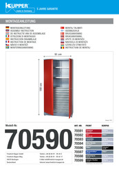 Kupper 70590 Montageanleitung