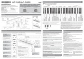 Casio AP-S450 Schnellstartanleitung