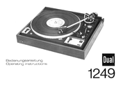 Dual 1249 Bedienungsanleitung