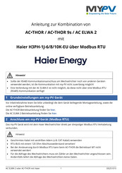 MYPV AC-THOR 9s Anleitung