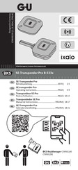 G-U ixalo SE Transponder Pro B-533 Serie Betriebsanleitung