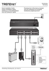 Trendnet TEG-S24Dg Anleitung Zur Schnellinstallation