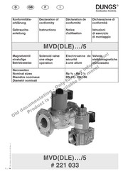 Dungs MVD 5 Serie Gebrauchsanleitung