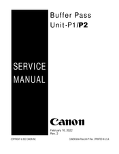 Canon P1 Bedienungsanleitung