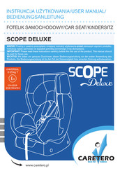 Caretero SCOPE DELUXE Bedienungsanleitung