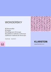 Klarstein WONDERSKY Bedienungsanleitung