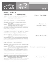 Sunrise Medical Quickie Zippie IRIS Benutzeranweisungen