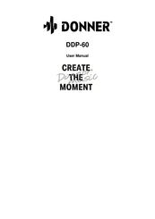 Donner DDP-60 Benutzerhandbuch