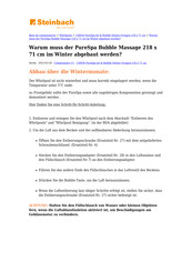 Intex PureSpa Bubble Massage Kurzanleitung