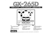 Akai GX-265D Bedienungsanleitung