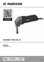 Parkside PMK 550 C2 Originalbetriebsanleitung