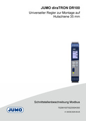 Jumo diraTRON DR100 Schnittstellenbeschreibung