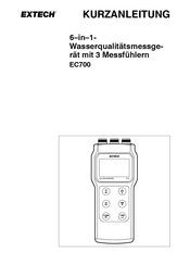 Extech EC700 Kurzanleitung