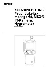 Flir MR277 Kurzanleitung