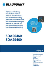Blaupunkt 5DA26460 Montageanleitung