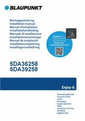 Blaupunkt 5DA36258 Montageanleitung