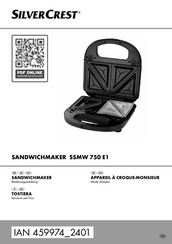 Silvercrest SSMW 750 E1 Bedienungsanleitung