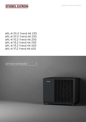 Stiebel Eltron WPL-A 05.2 Trend HK 230 Bedienung Und Installation