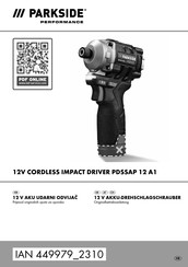 Parkside Performance PDSSAP 12 A1 Originalbetriebsanleitung