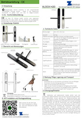 XLOCK HANDLE H20 Betriebsanleitung