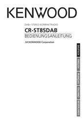Kenwood CR-ST85DAB Bedienungsanleitung