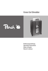 Peach PS500-70 Bedienungsanleitung