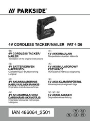 Parkside PAT 4 D6 Originalbetriebsanleitung