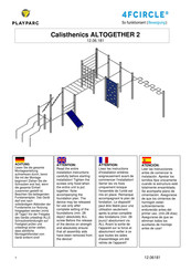 playparc 4fcircle Calisthenics ALTOGETHER 2 Bedienungsanleitung