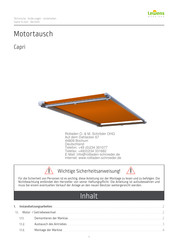 Lewens Capri Reparaturanleitung