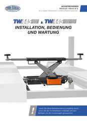 Twin Busch TW 445-W Installation, Bedienung Und Wartung