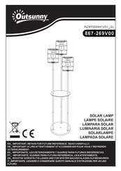 Outsunny 867-269V00 Bedienungsanleitung