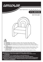 Aiyaplay 310-085V80 Bedienungsanleitung