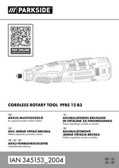 Parkside PFBS 12 B3 Originalbetriebsanleitung