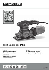 Parkside PSS 270 C3 Originalbetriebsanleitung