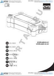 Gys GYSFLASH 8.12 Betriebsanleitung