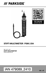 Parkside PSM 2 B4 Bedienungsanleitung