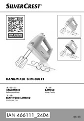 Silvercrest SHM 300 F1 Bedienungsanleitung