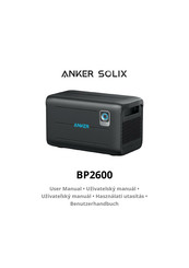 Anker Solix BP2600 Benutzerhandbuch
