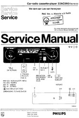Philips 22AC560/00 Serviceanleitung