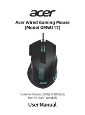 Acer OMW317 Bedienungsanleitung