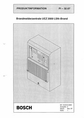 Bosch UEZ 2000 LSN Produktinformation