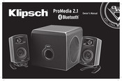 Klipsch ProMedia 2.1 Bedienungsanleitung