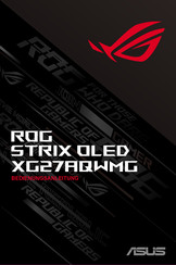 Asus ROG Strix OLED XG27AQWMG Bedienungsanleitung