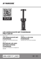 Parkside HG10334 Bedienungs- Und Sicherheitshinweise
